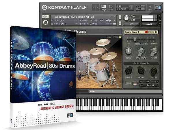 Abbey Road 80s Drums KONTAKT DVDR