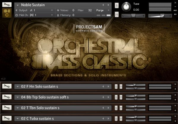 Orchestral Brass Classic KONTAKT1