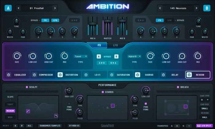 ambition v1.1 kontakt decibel