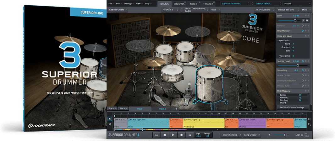 Superior drummer 3 library. Toontrack Superior Drummer. Toontrack - Superior Drummer 3. Toontrack Superior Drummer 3 Library. Superior Drummer 1.