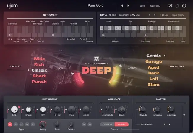 virtual drummer deep r2r